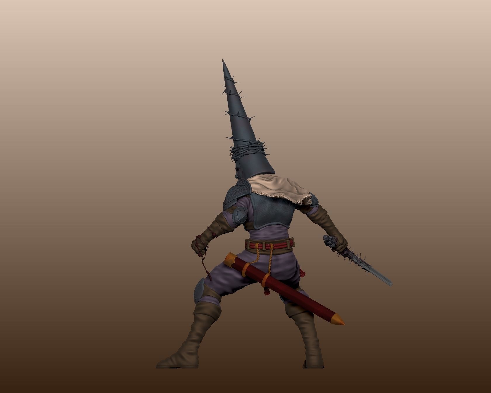 Penitent one Classic from Blasphemous 3D print model_4