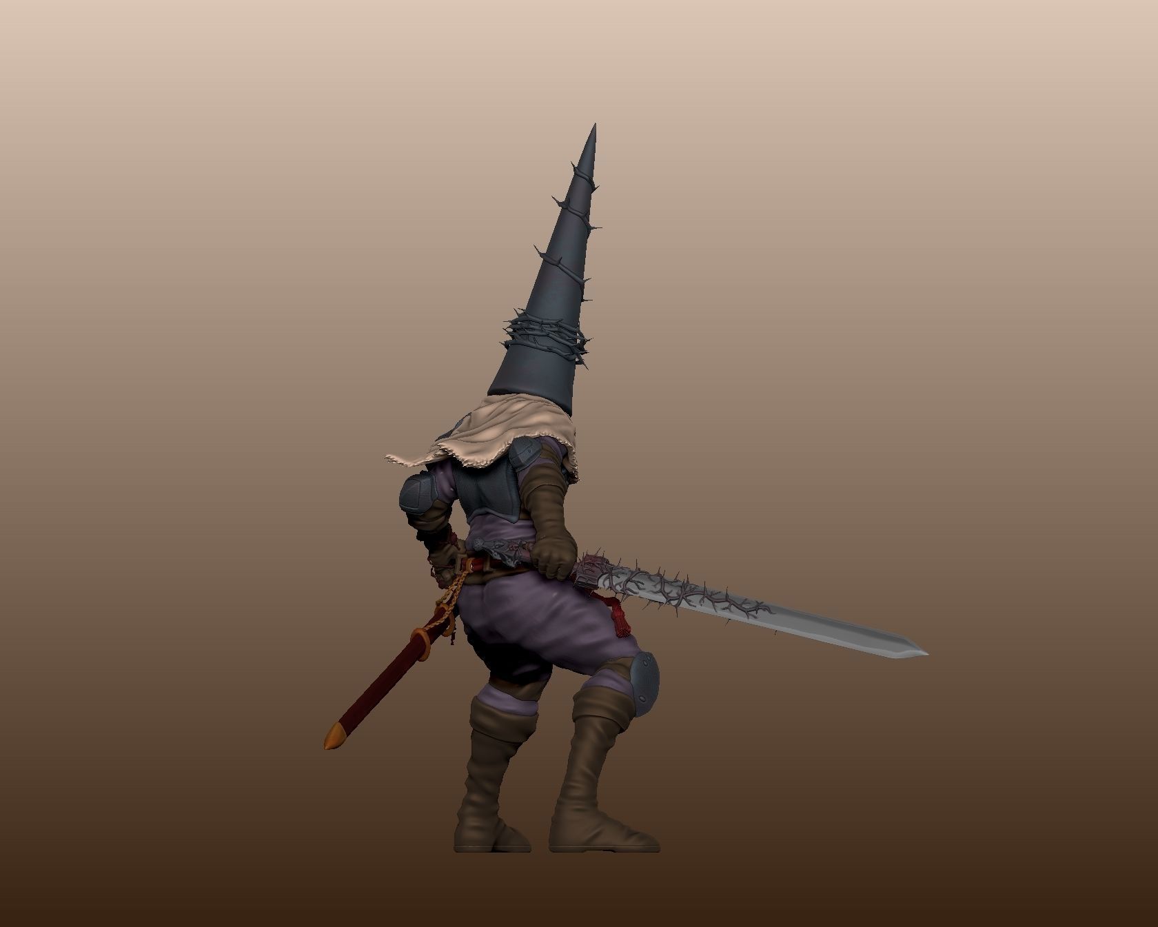 Penitent one Classic from Blasphemous 3D print model_6