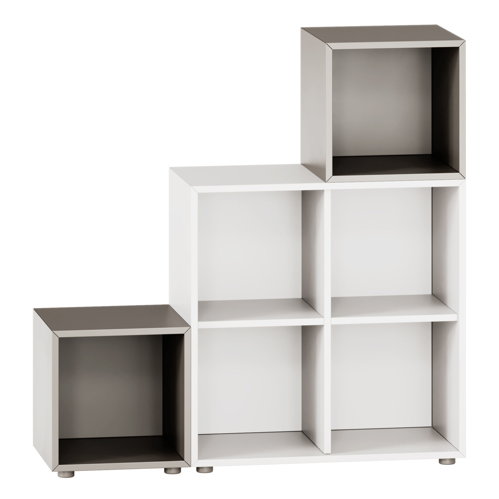 Ikea Eket Cabinet combination with feet 3D model_1