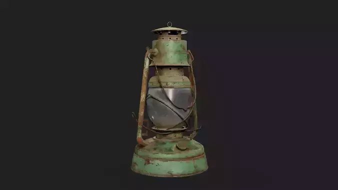 Old oil lantern