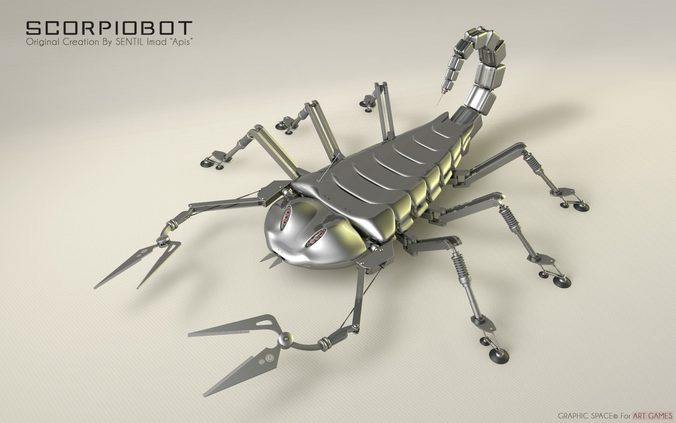 ScorpioBot scorpion robot
