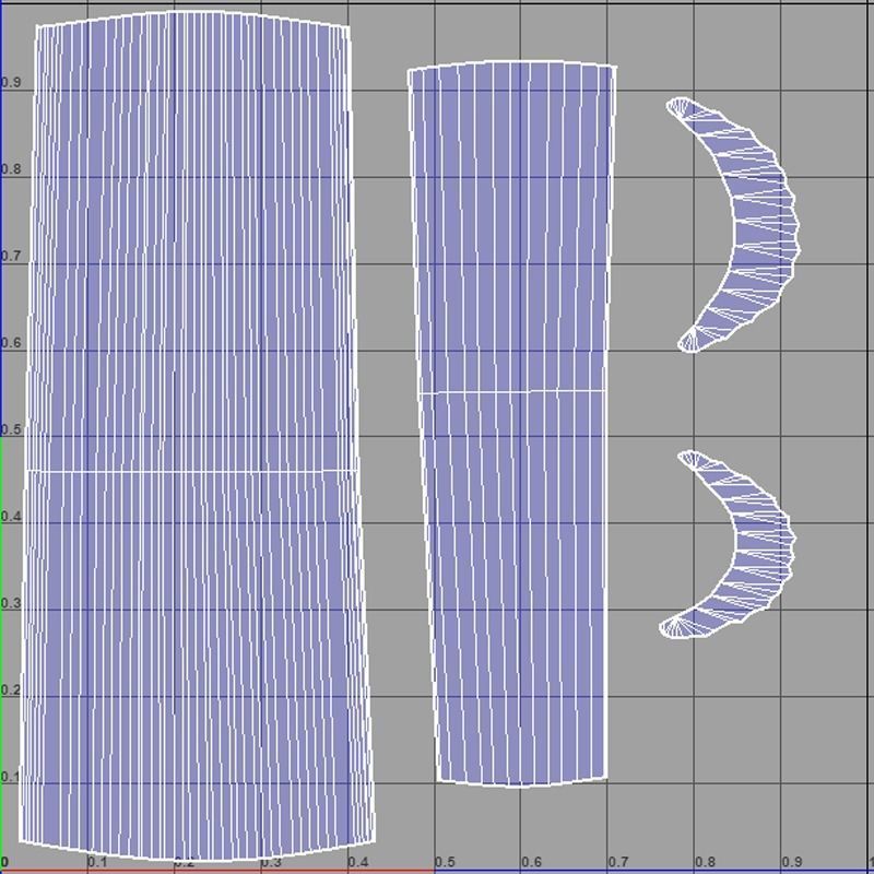 CelerySlice Low-poly 3D model_5