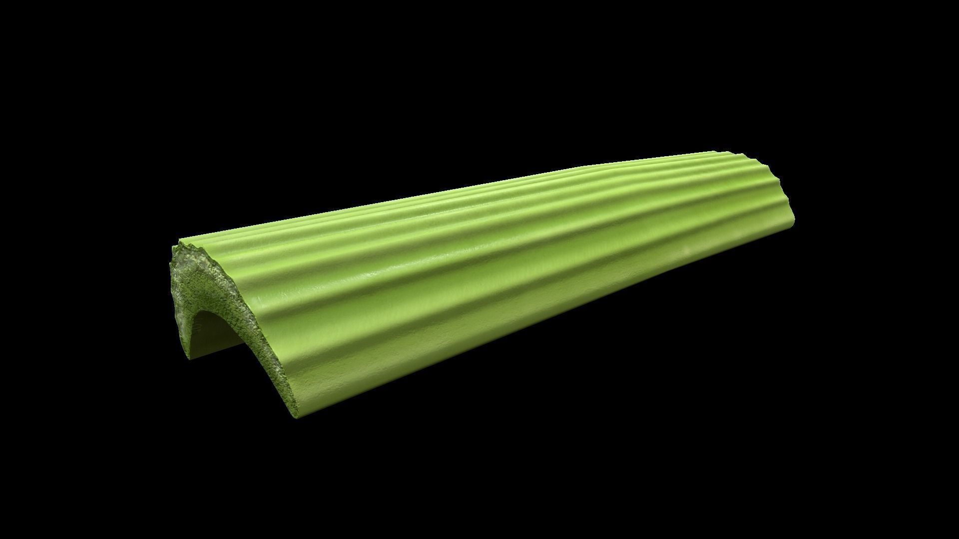 CelerySlice Low-poly 3D model_8