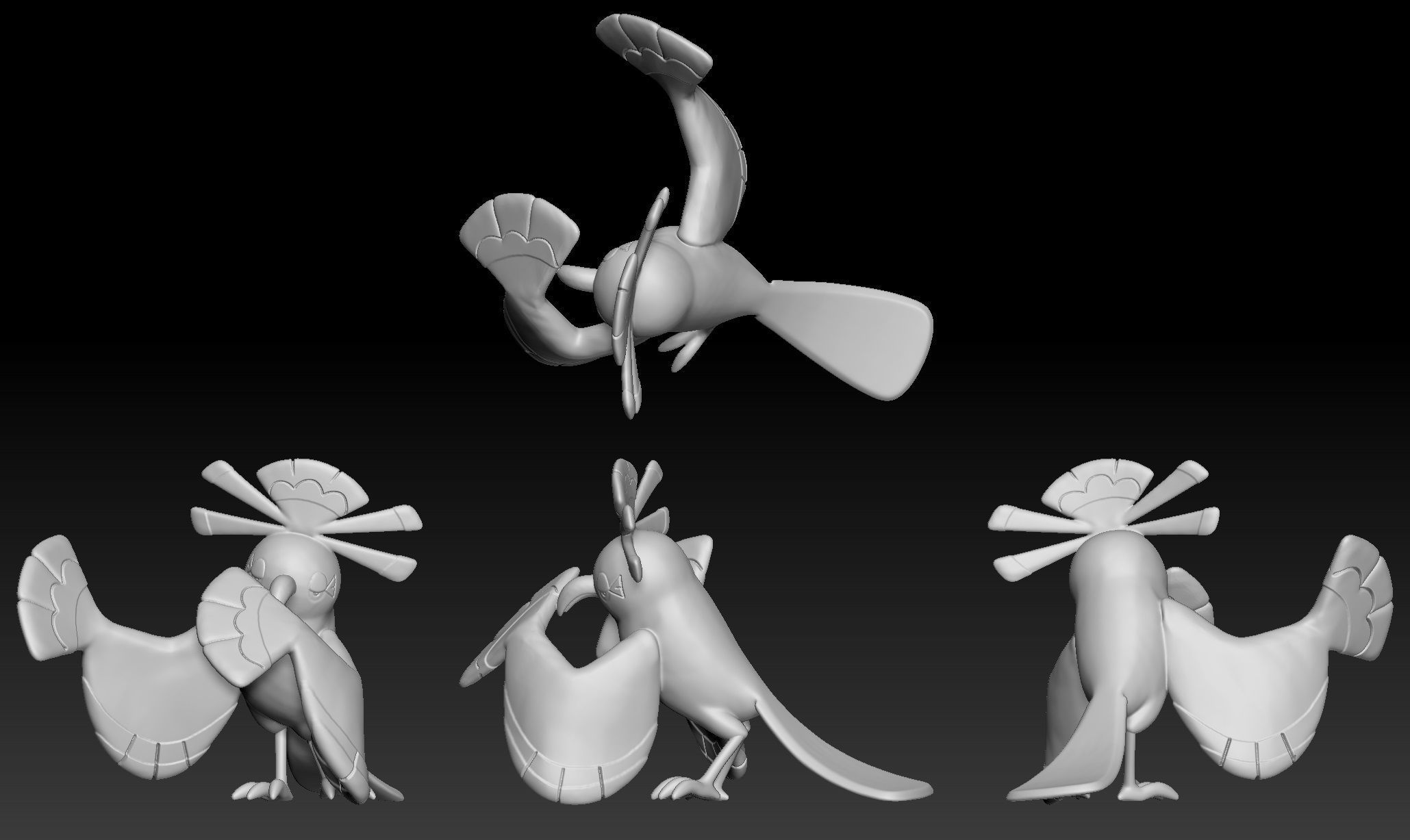 Pokemon Oricorio Sensu 3D print model_1