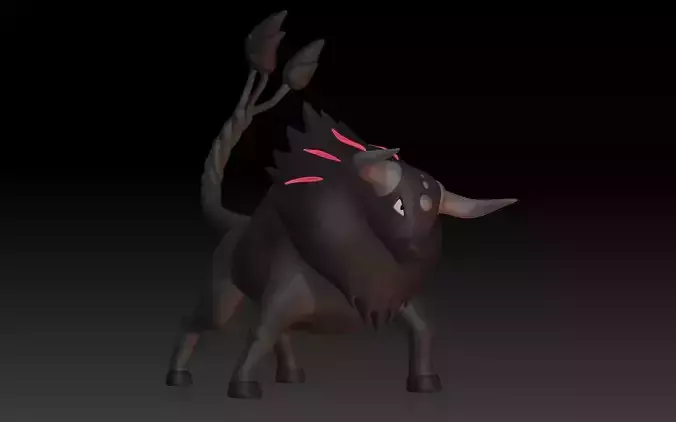 Pokemon Paldean Tauros Blaze Breed