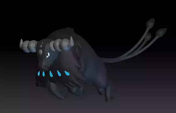 Pokemon Paldean Tauros Aqua Breed