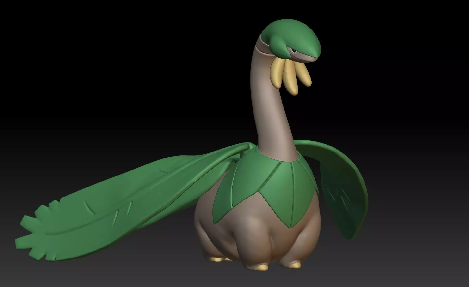 Pokemon Tropius 3D print model_0