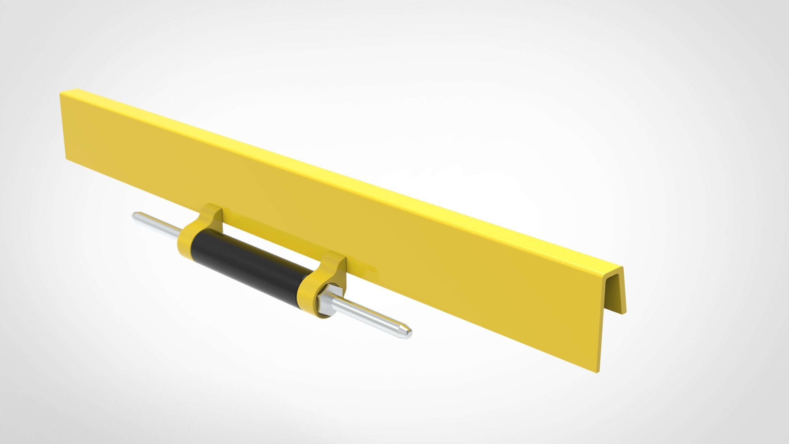 Side Shifter - Forklift Attachment 3D model_7