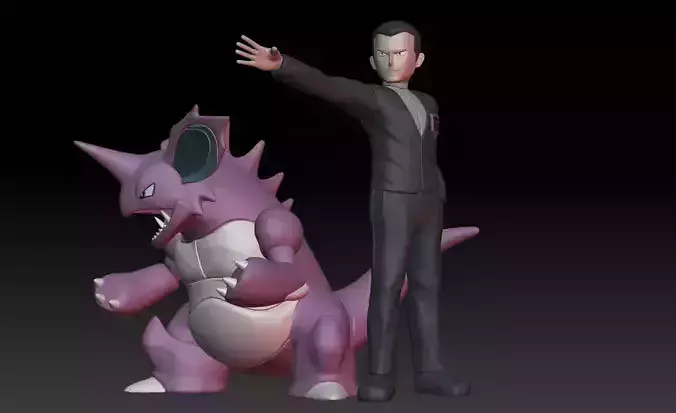 Pokemon Team Rocket Boss Giovanni