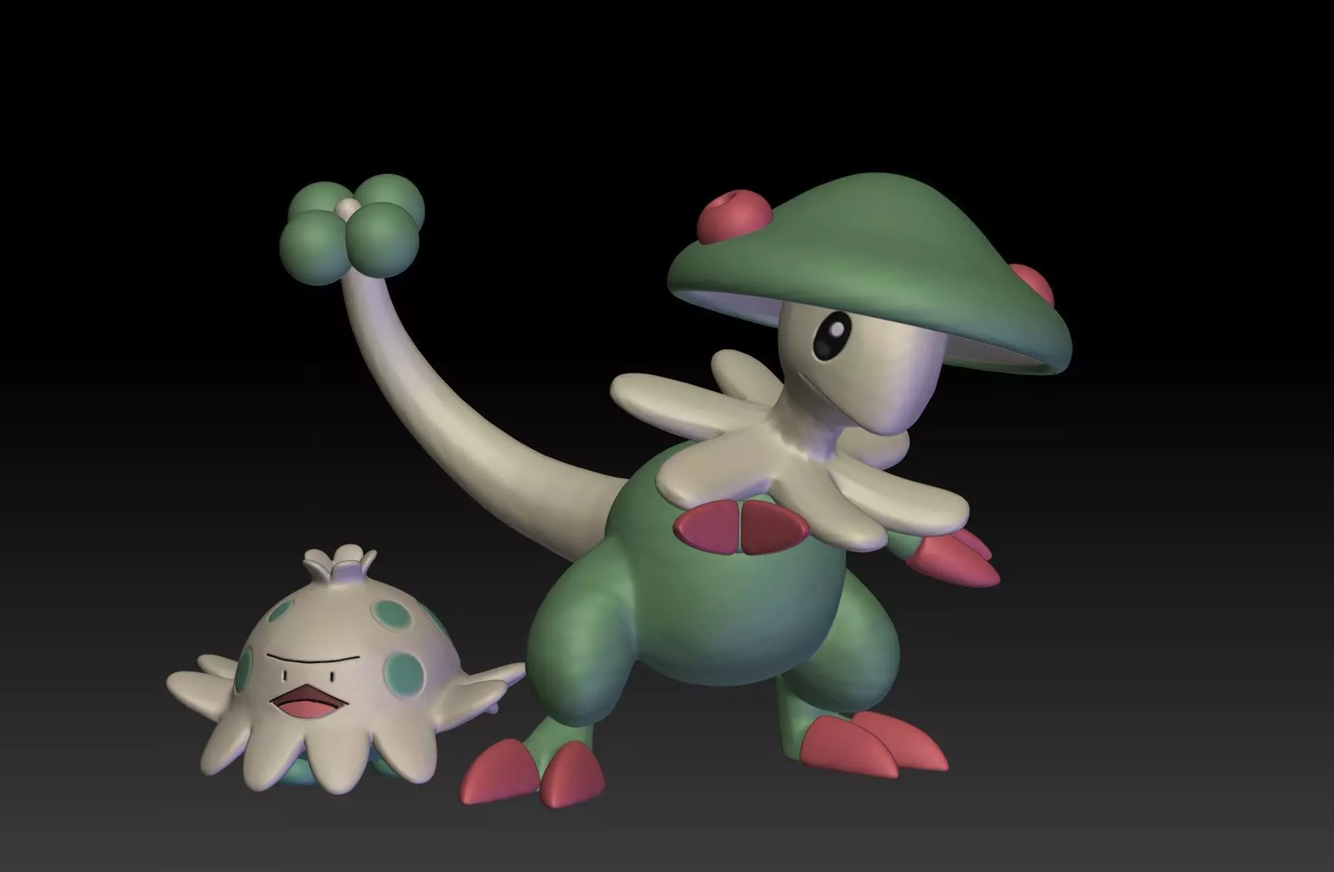 Pokemon Shroomish Breloom 3D print model_0