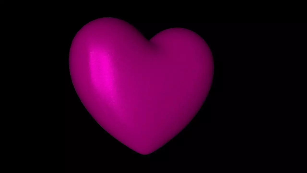 Heart Pillow Free 3D model