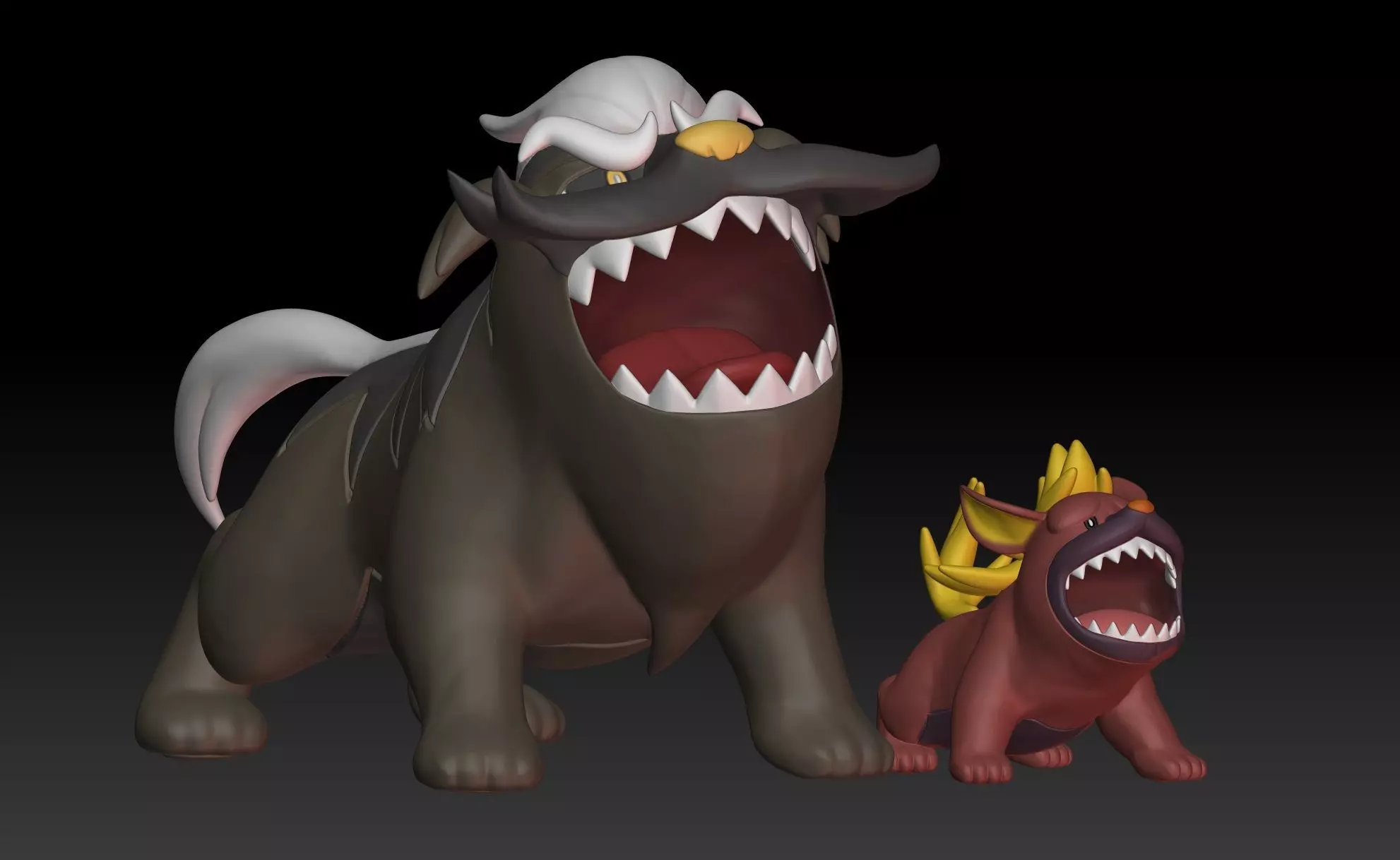 Pokemon Maschiff Mabosstiff 3D print model_0