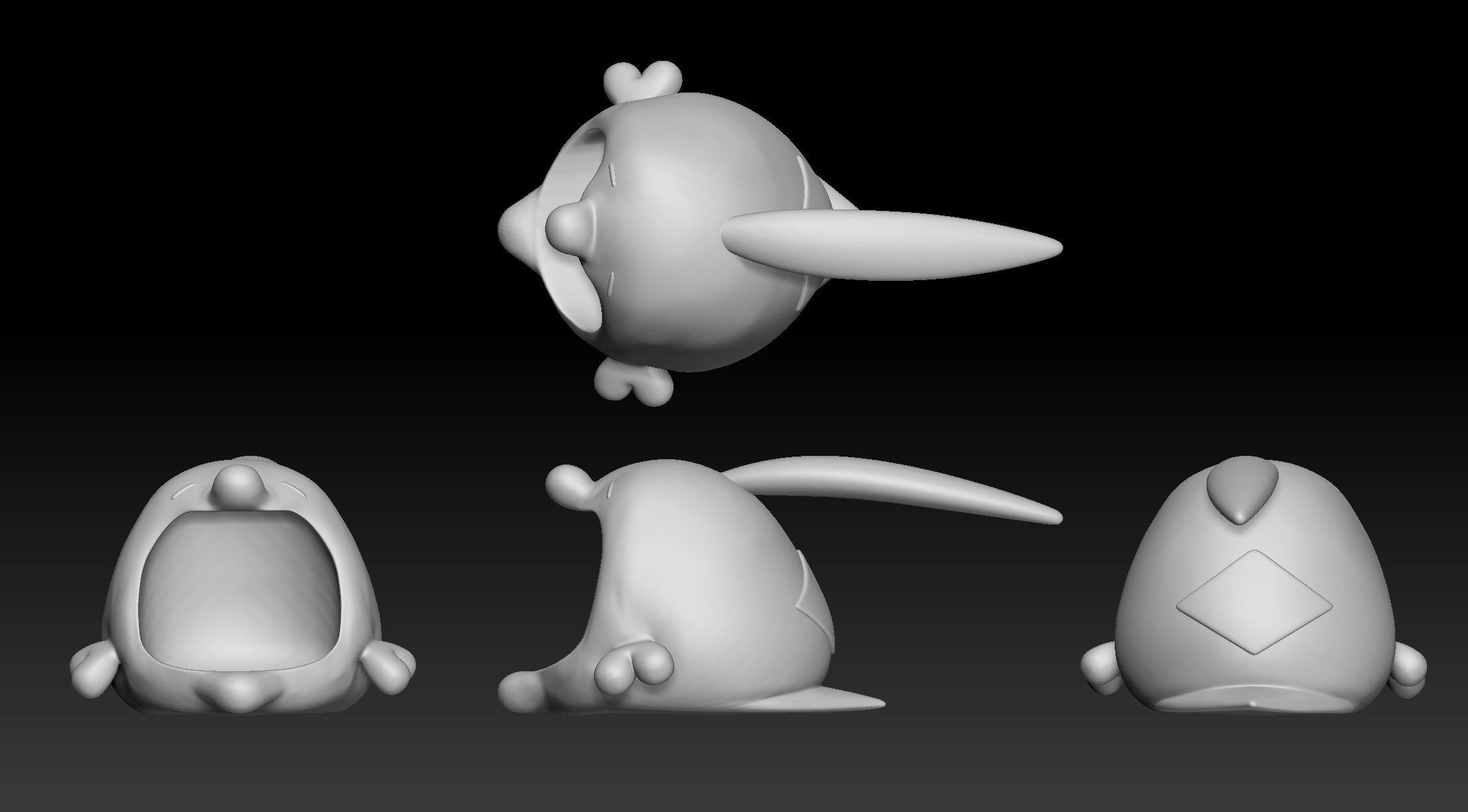 Pokemon Gulpin Swalot 3D print model_1