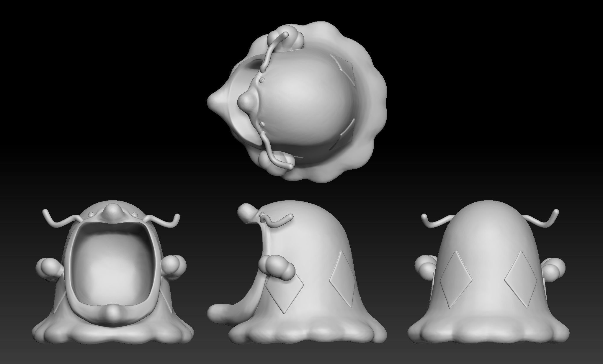 Pokemon Gulpin Swalot 3D print model_2