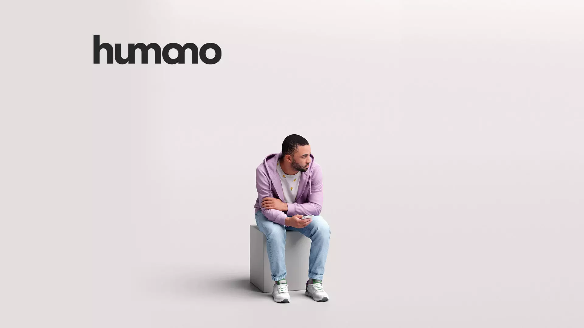 Humano Sitting Man 2203-10 3D model_0