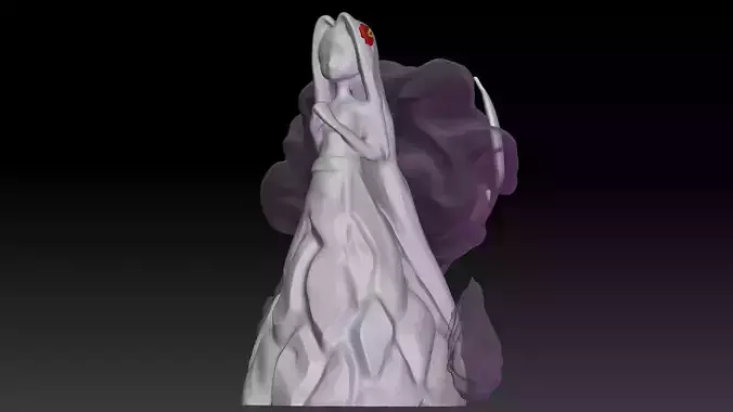 Pokemon Ghost of Maiden Peak Gastly 3D print model