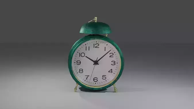 table clock 3D model