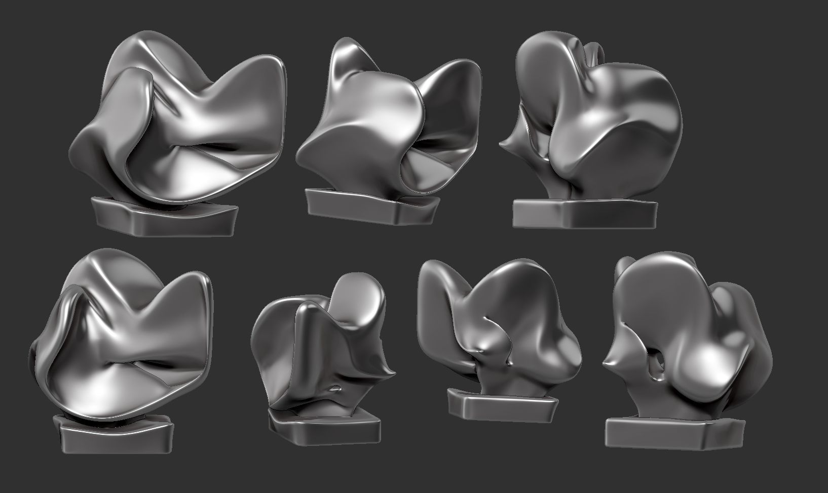 Conceptual sculpture 08 Free 3D print model_12