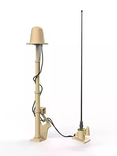 ECM Antenna set for US LAV-25 3D print model