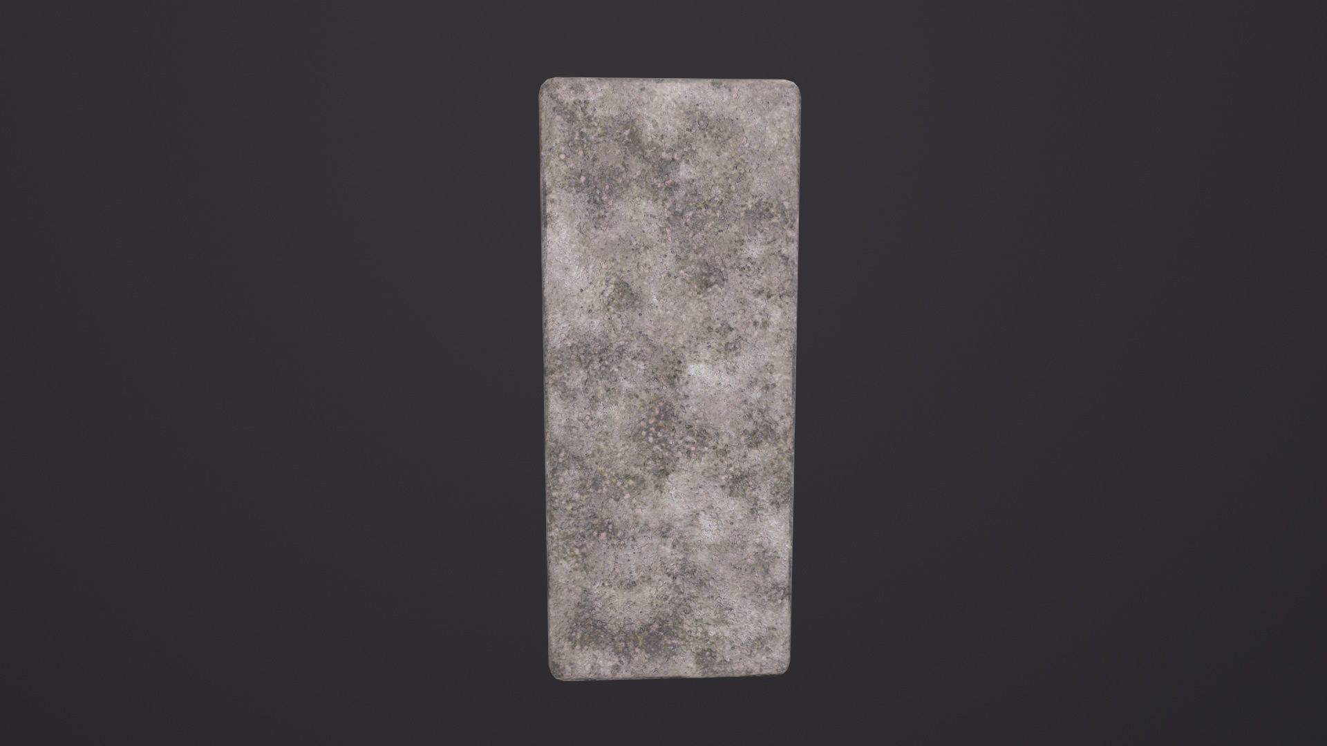 Cinderblock 3D Model Low-poly 3D model_4