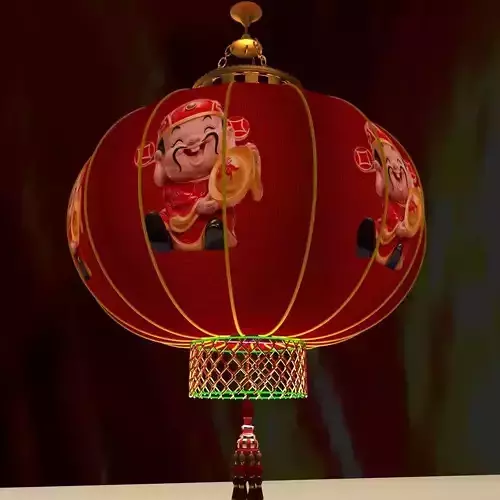 Chinese red lantern