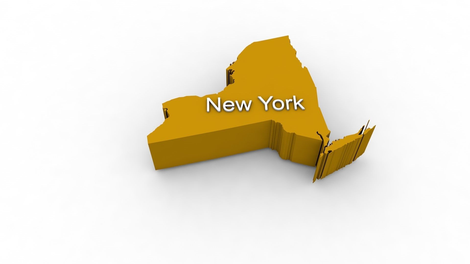 USA Map Pack 3D model_5