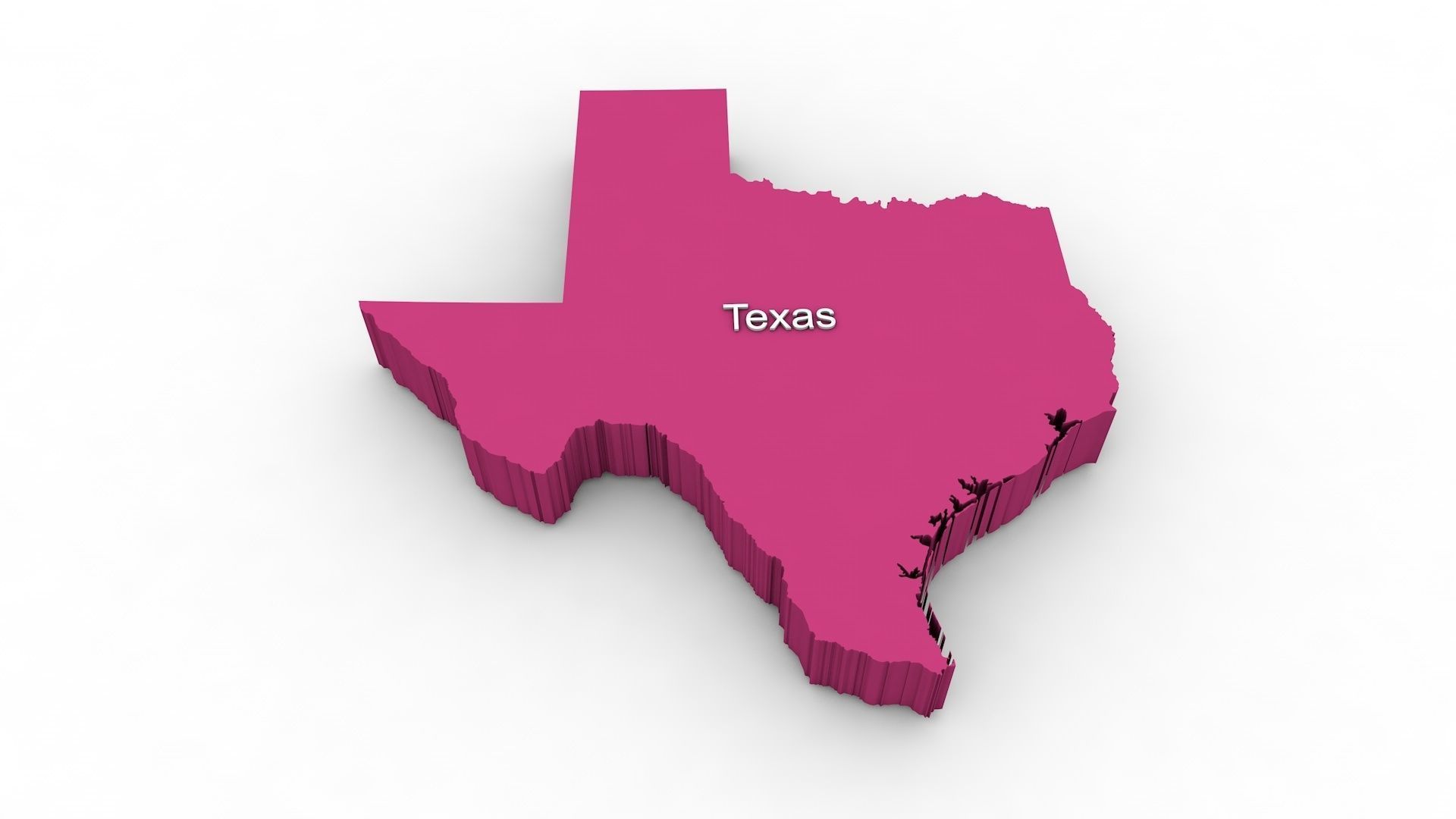 USA Map Pack 3D model_4