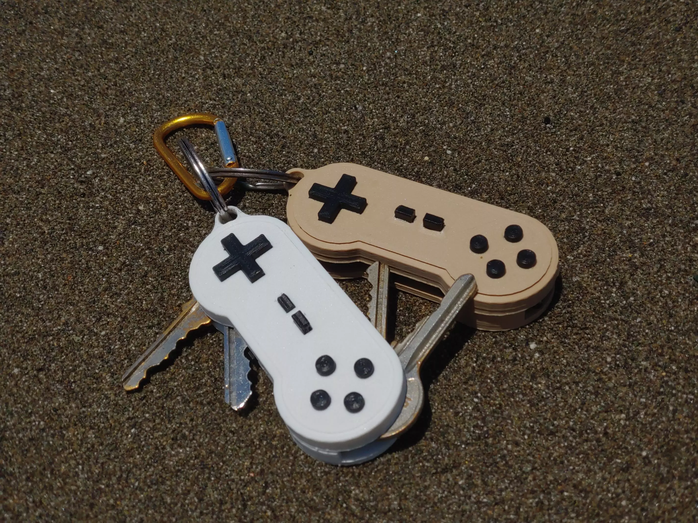 Key Controller Keychain 3D print model