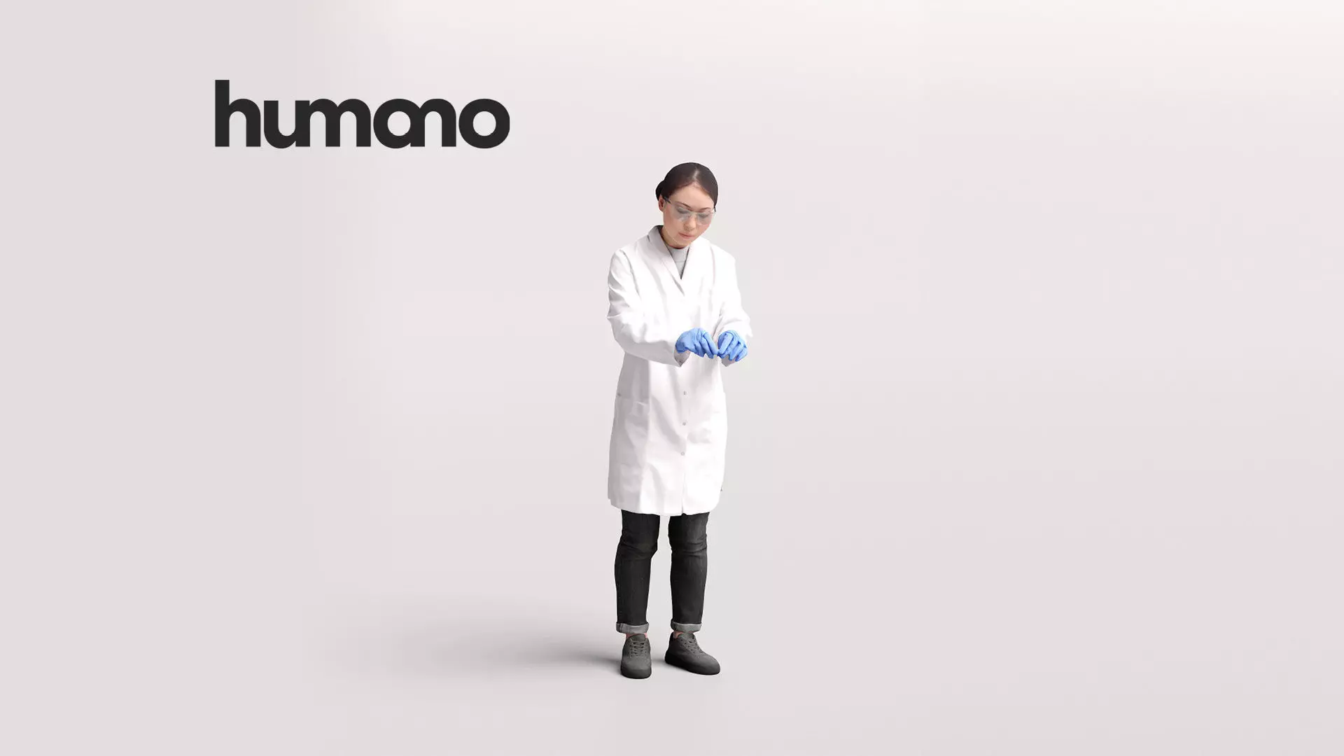 Humano Scientist in a lab 2205-6 3D model_0