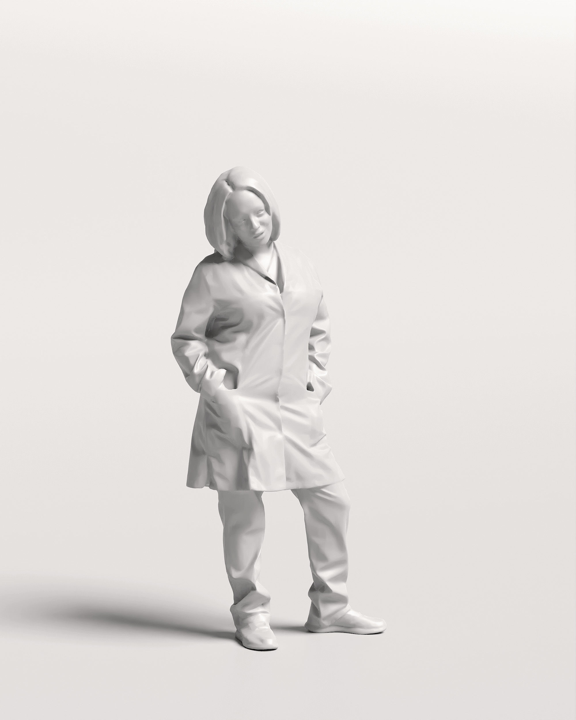 Humano Scientist in a lab 2205 -5 3D model | CGTrader