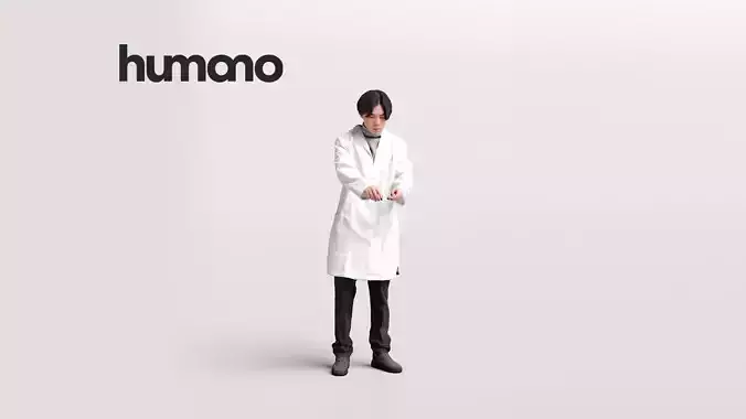 Humano Scientist in a lab 2205-1