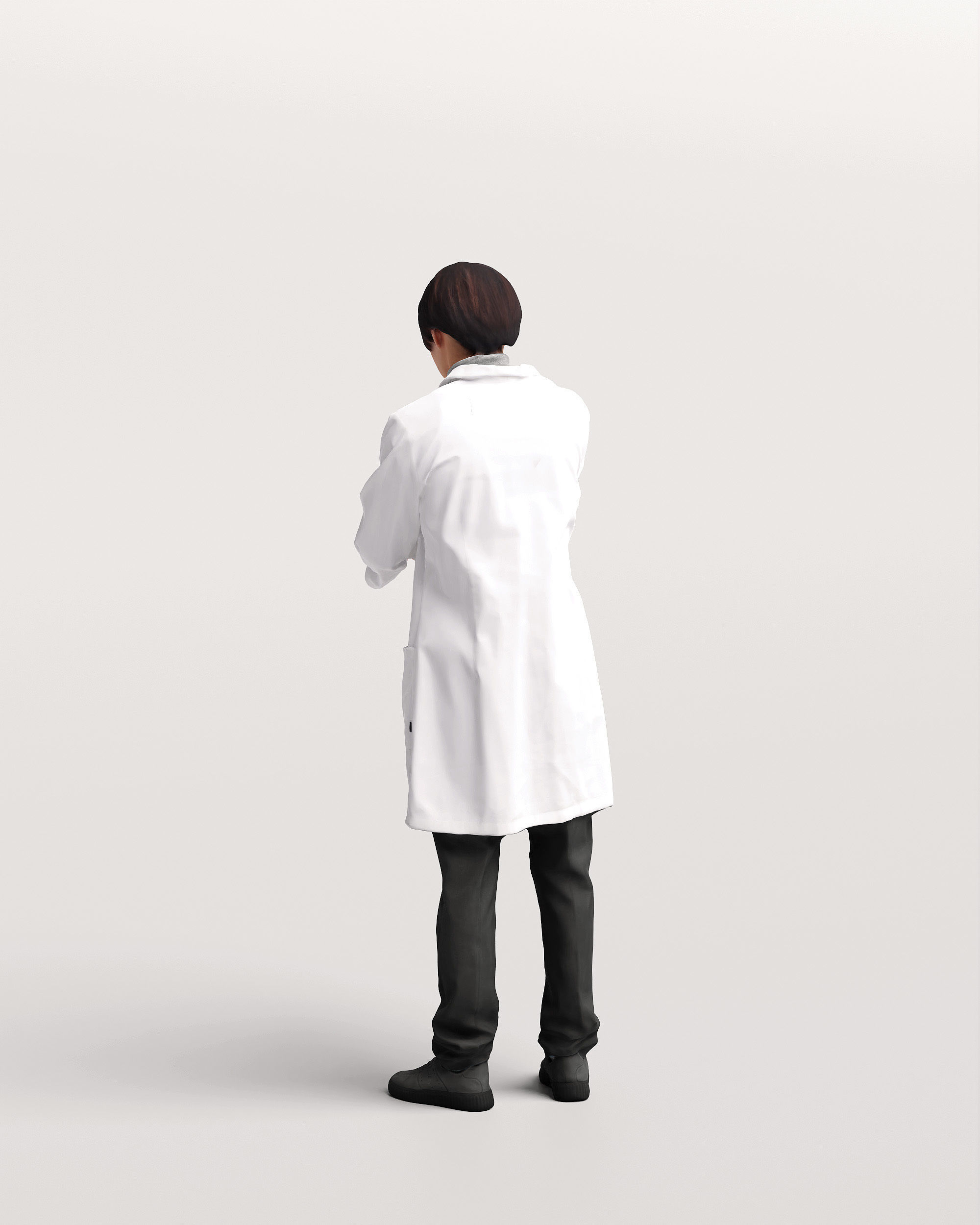 Humano Scientist in a lab 2205-1 3D model_4