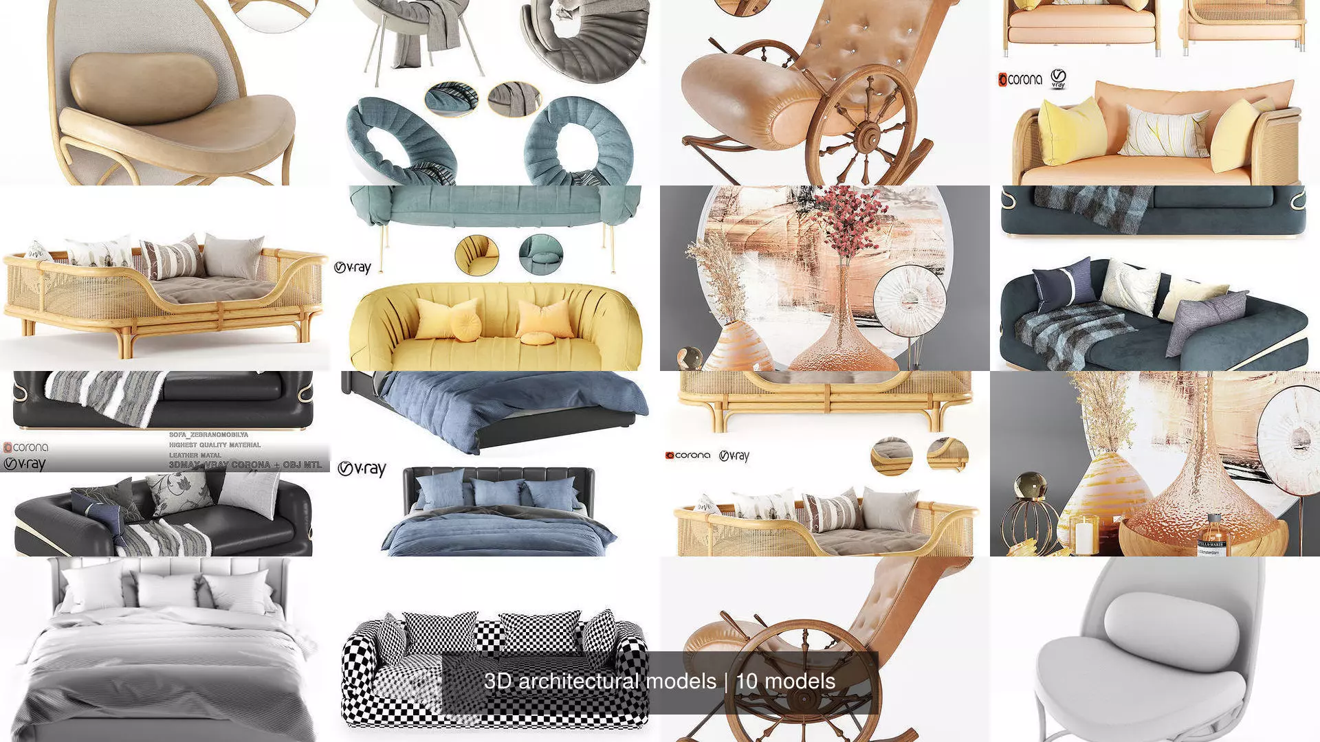 3D architectural models 3D Model Collection_0