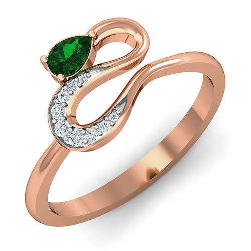 Women Ring Earrings Pendant set 3dm stl 3mf glb render details 3D print model