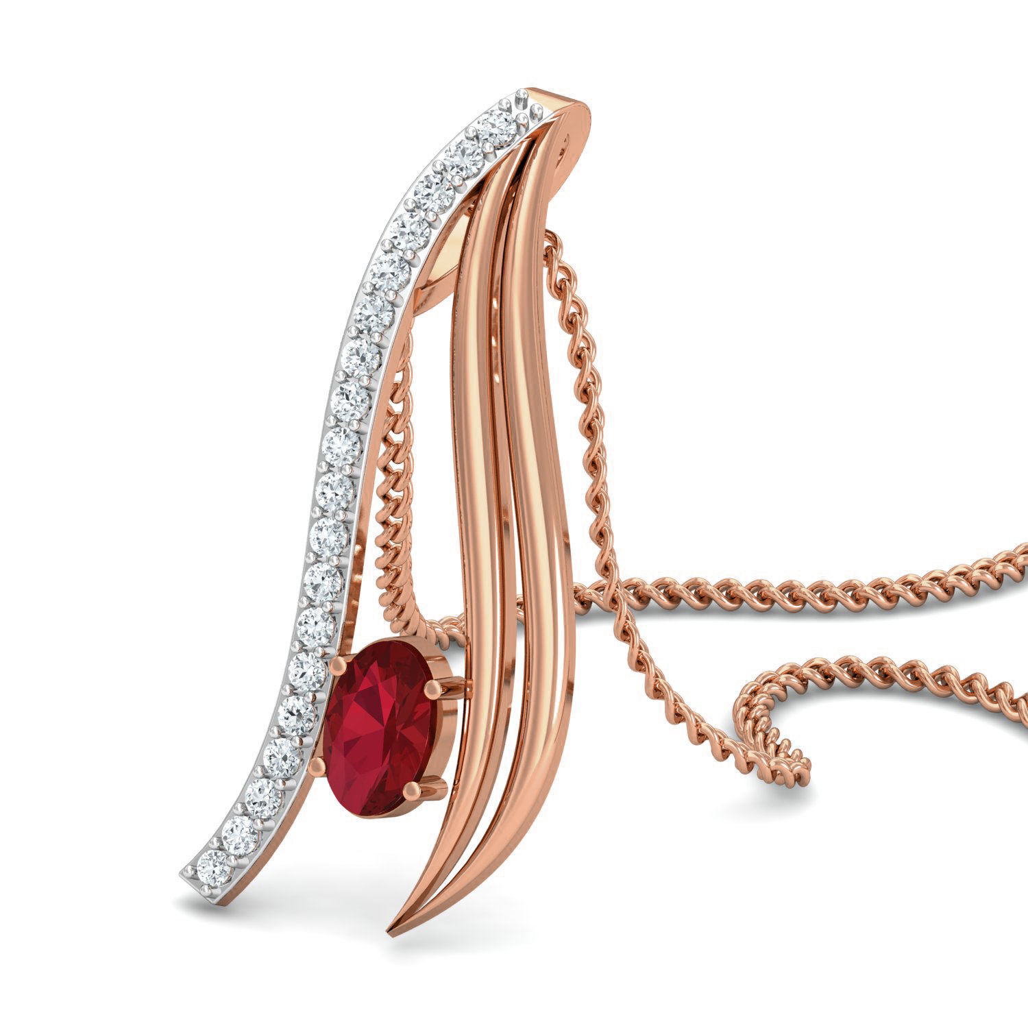 Women Ring Earrings Pendant set 3dm stl 3mf glb render details 3D print model_9