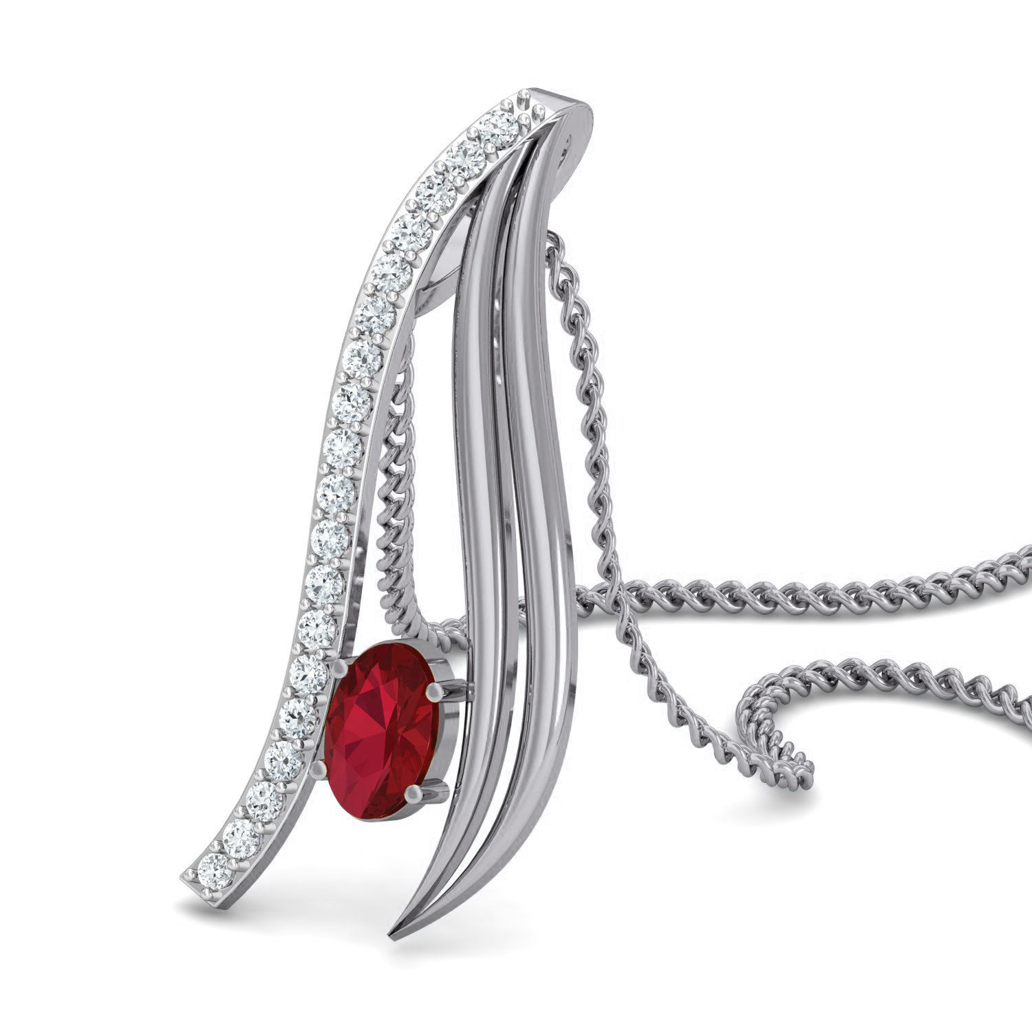 Women Ring Earrings Pendant set 3dm stl 3mf glb render details 3D print model_10