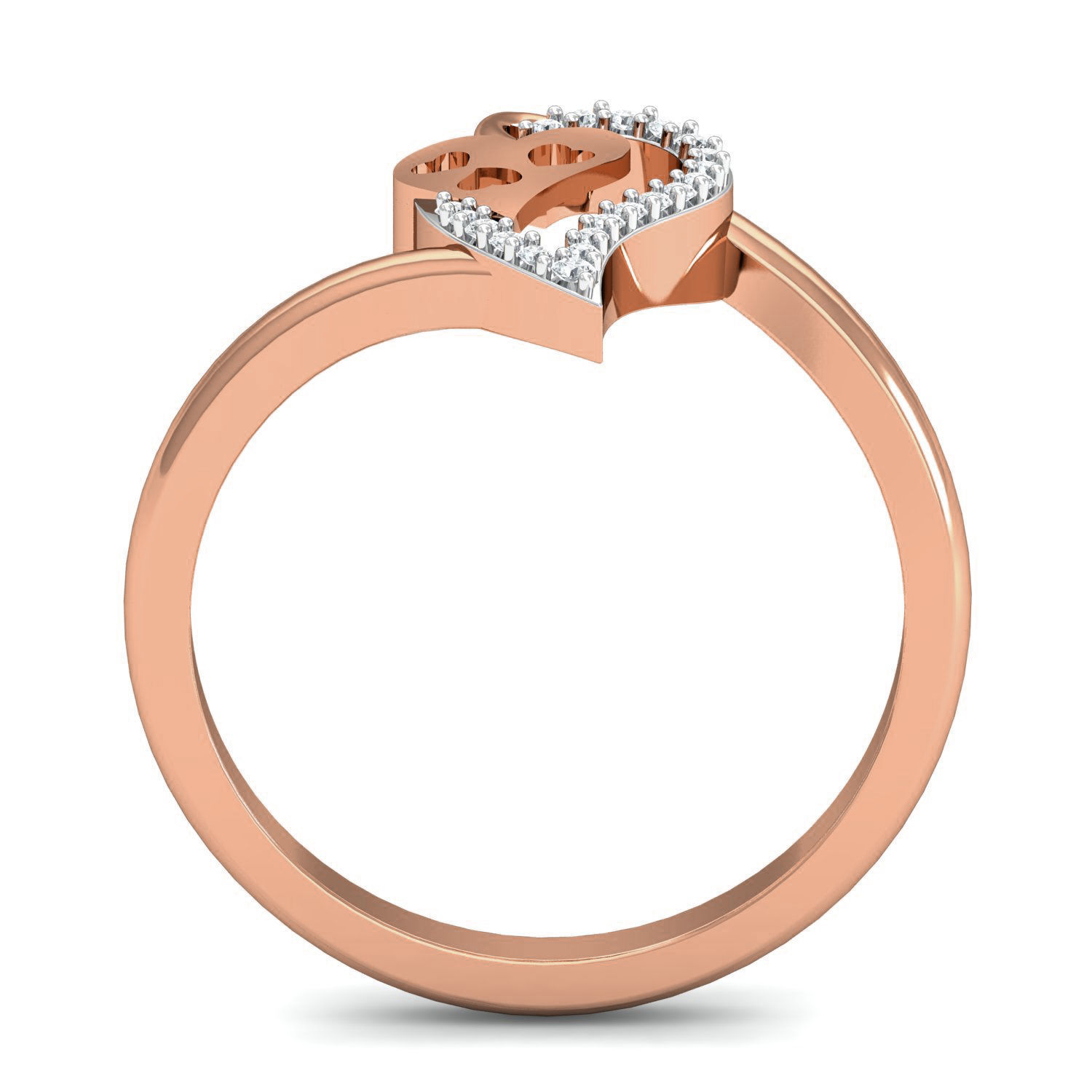 Women Ring Earrings Pendant set 3dm stl 3mf glb render details 3D print model_28