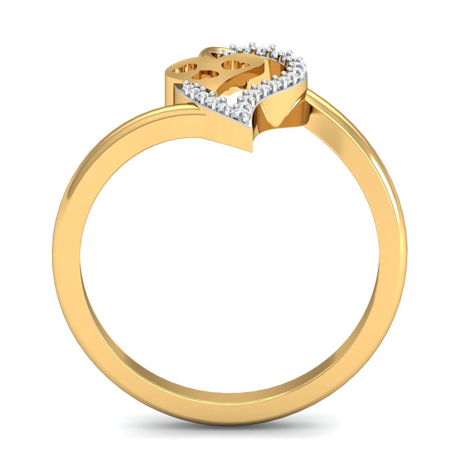 Women Ring Earrings Pendant set 3dm stl 3mf glb render details 3D print model_26