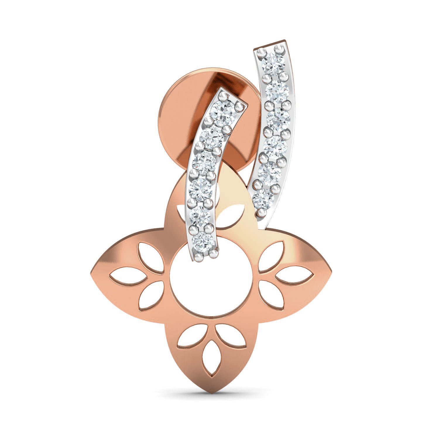 Women Ring Earrings Pendant set 3dm stl 3mf glb render details 3D print model_16