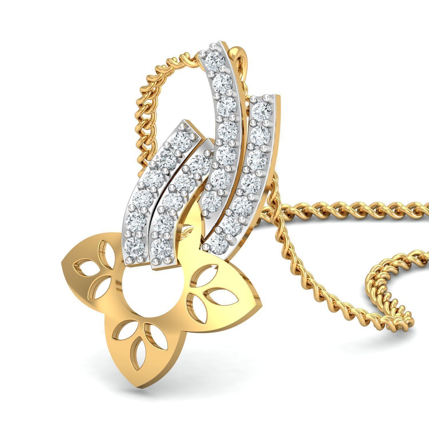 Women Ring Earrings Pendant set 3dm stl 3mf glb render details 3D print model_8