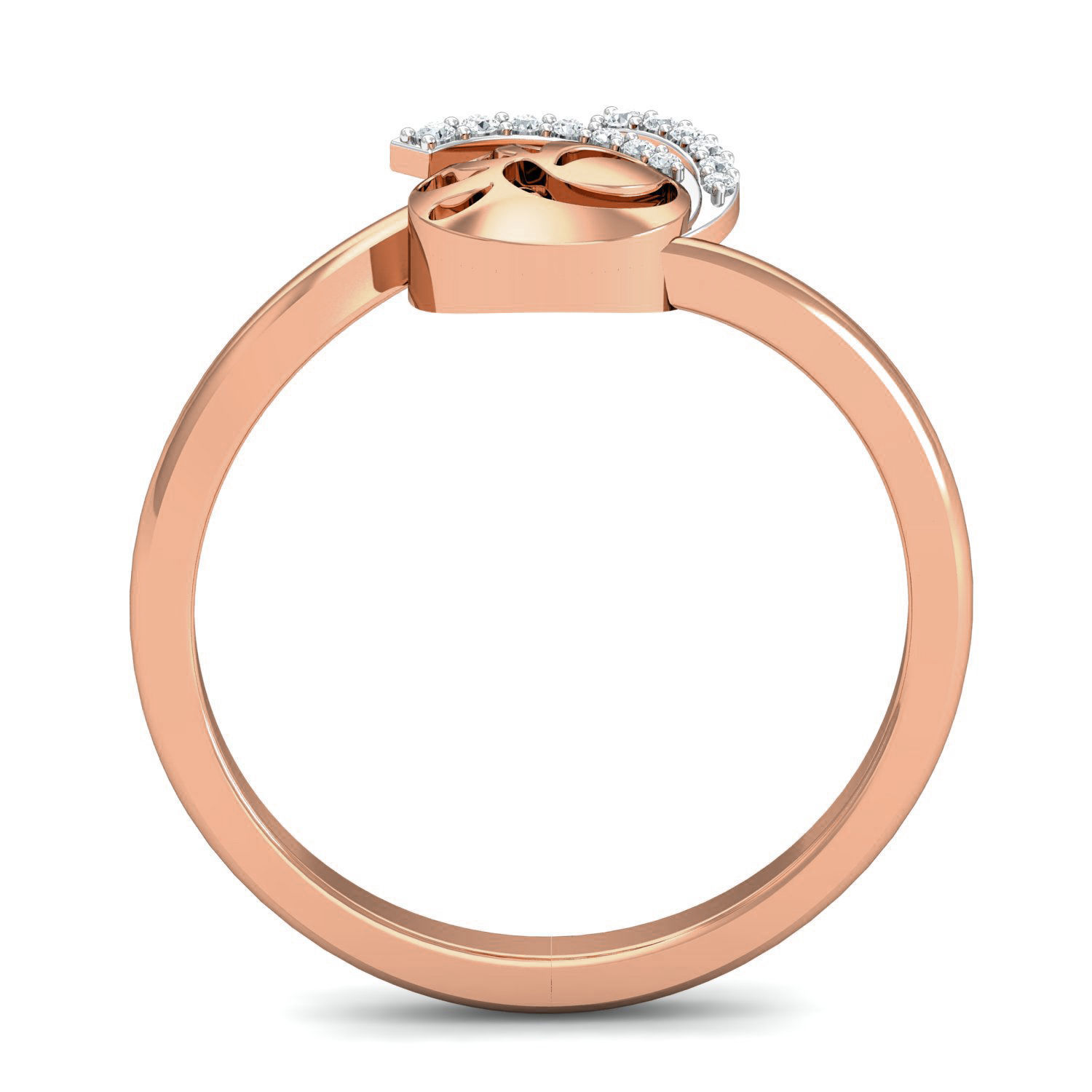 Women Ring Earrings Pendant set 3dm stl 3mf glb render details 3D print model_28