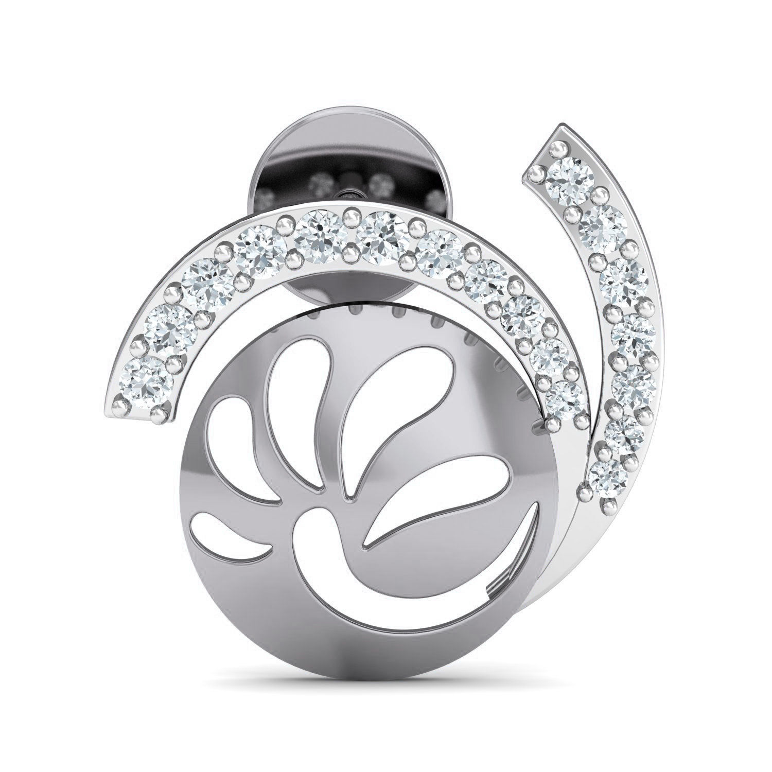 Women Ring Earrings Pendant set 3dm stl 3mf glb render details 3D print model_15