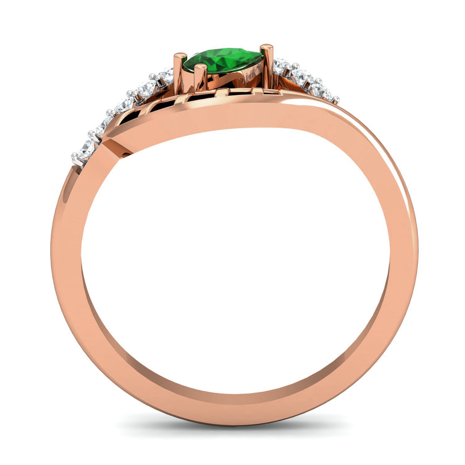 Women Ring Earrings Pendant set 3dm stl 3mf glb render details 3D print model_28