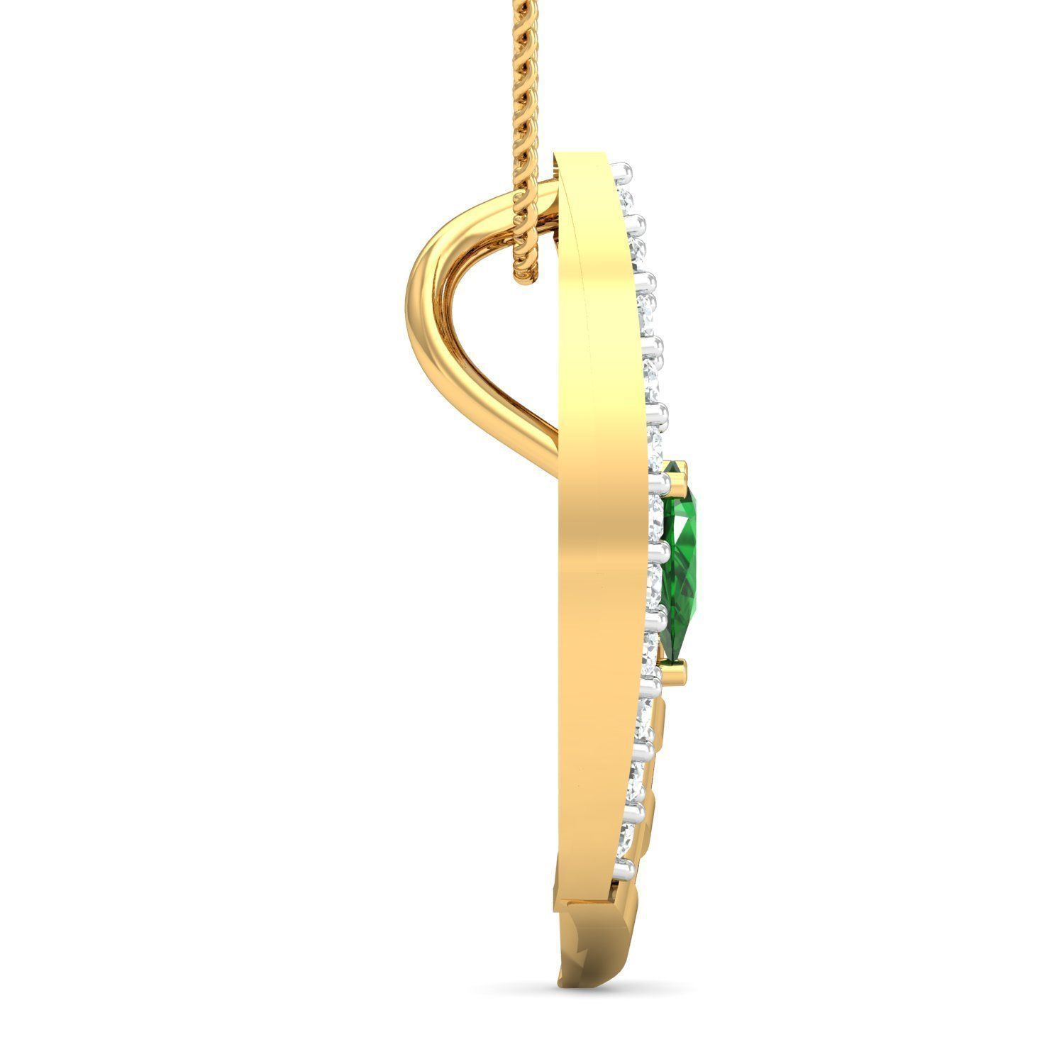 Women Ring Earrings Pendant set 3dm stl 3mf glb render details 3D print model_5