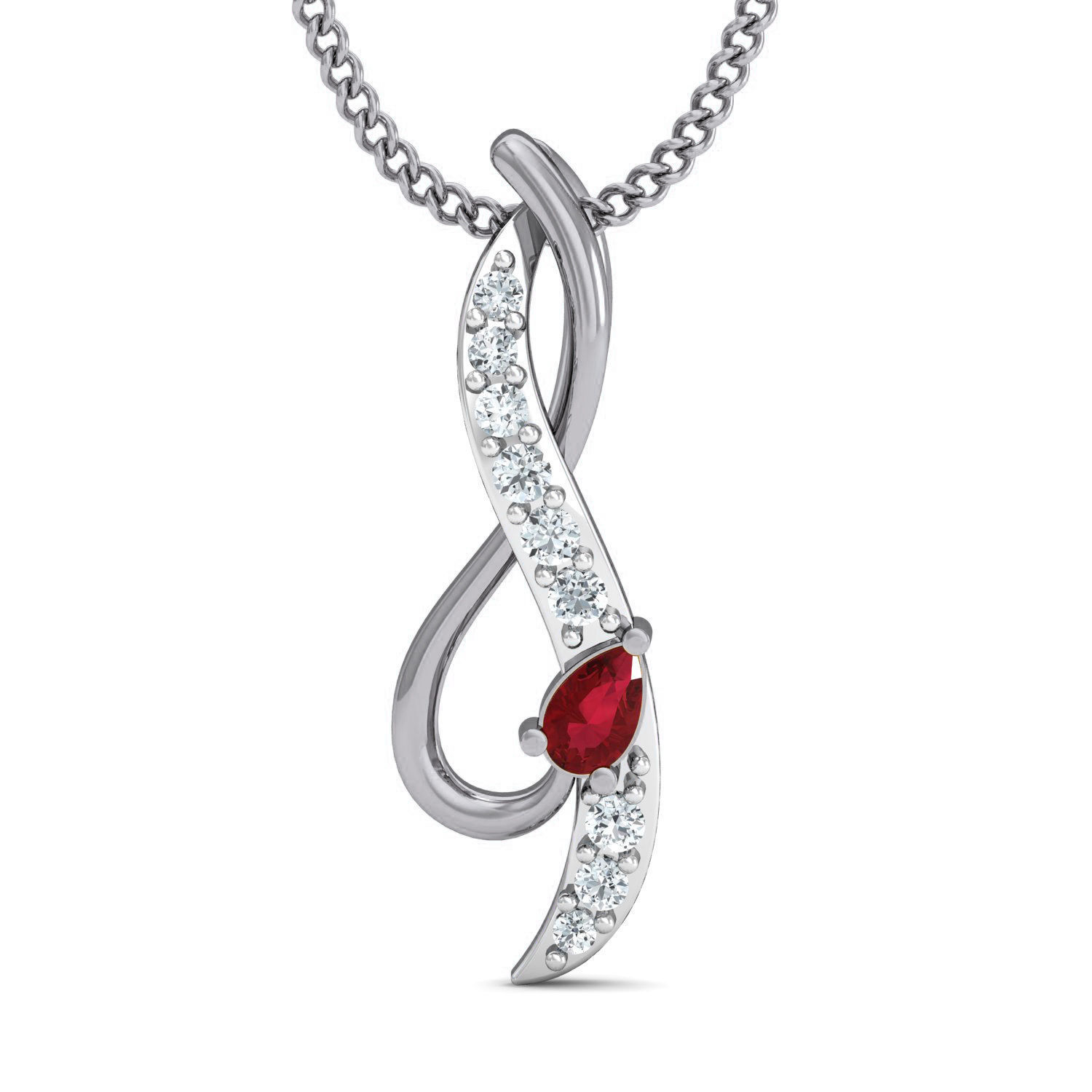 Women Ring Earrings Pendant set 3dm stl 3mf glb render details 3D print model_4