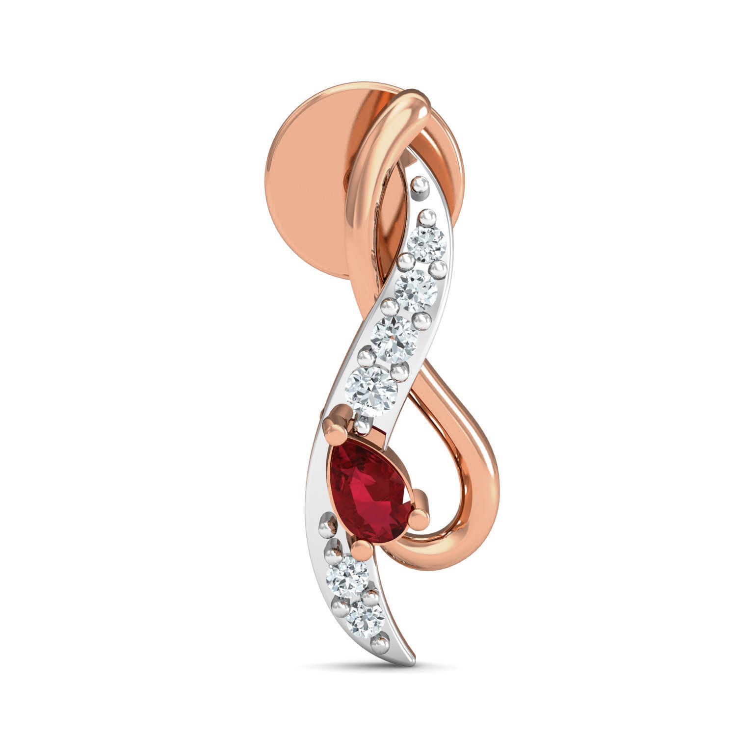 Women Ring Earrings Pendant set 3dm stl 3mf glb render details 3D print model_16