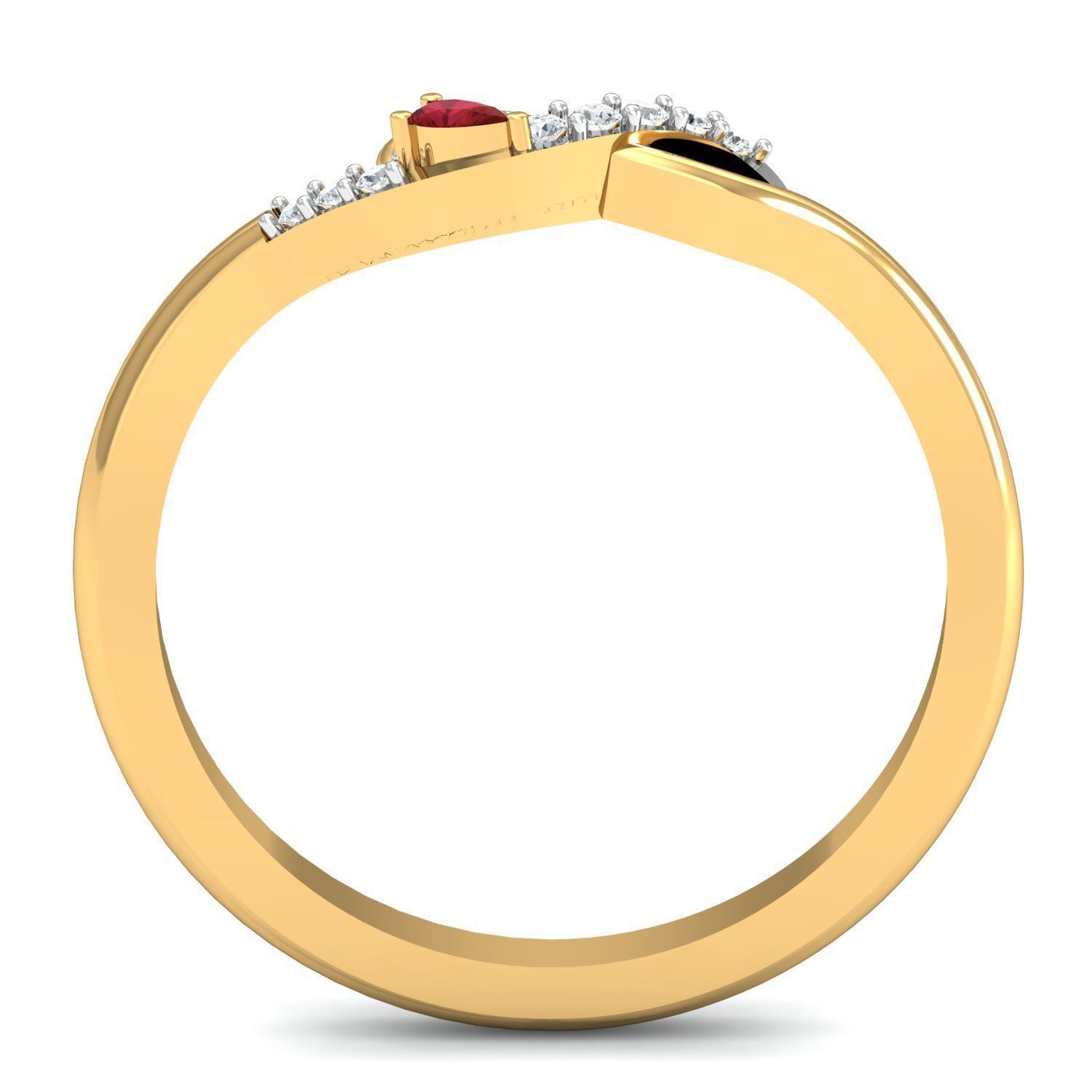 Women Ring Earrings Pendant set 3dm stl 3mf glb render details 3D print model_26