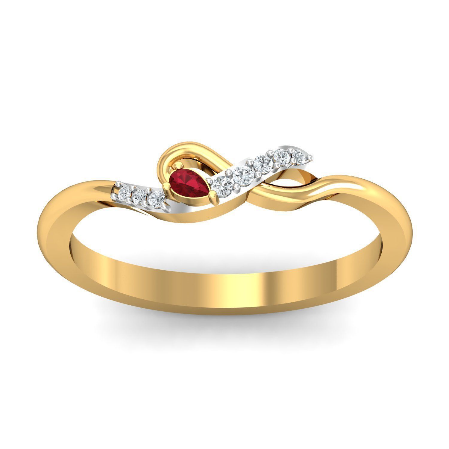 Women Ring Earrings Pendant set 3dm stl 3mf glb render details 3D print model_24