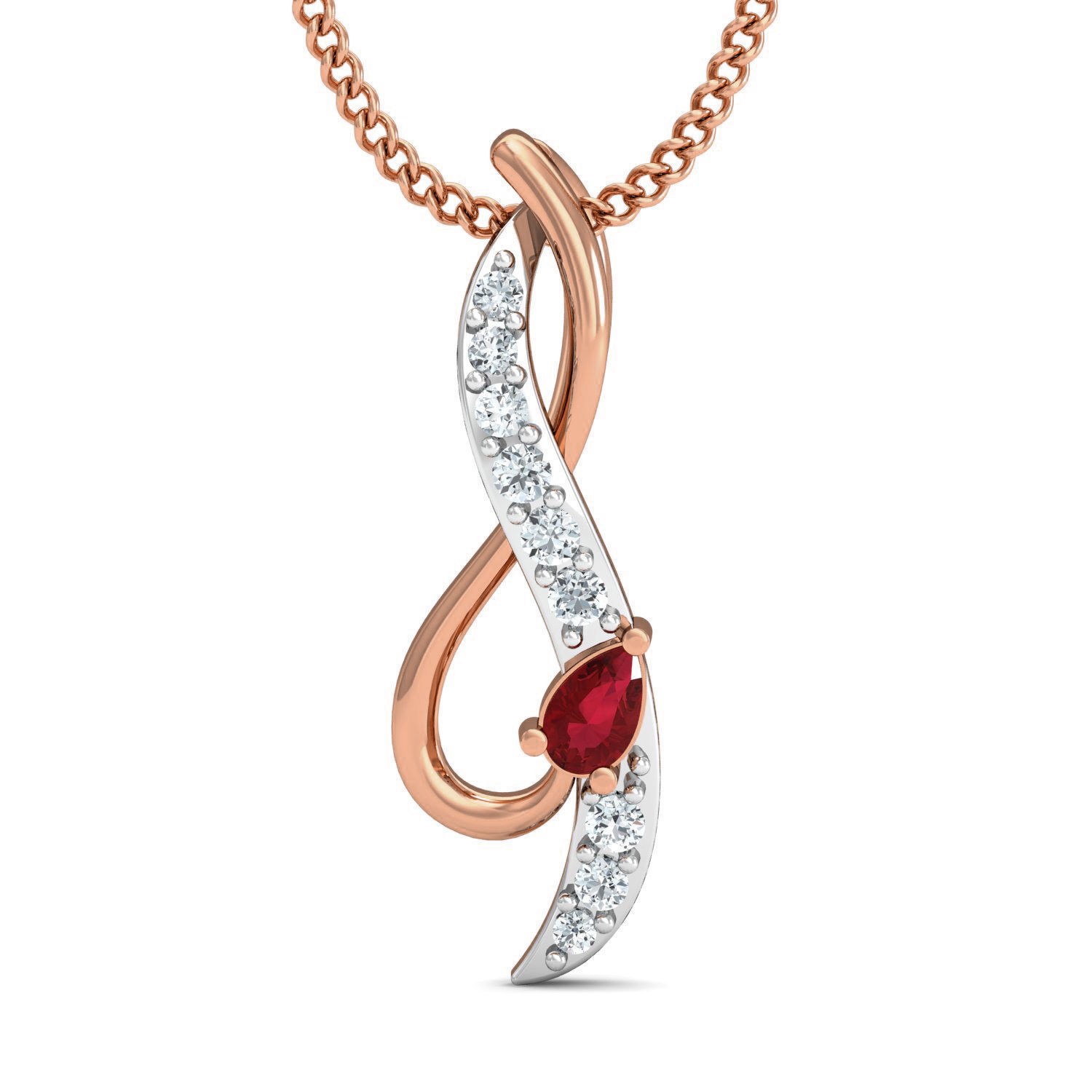 Women Ring Earrings Pendant set 3dm stl 3mf glb render details 3D print model_2