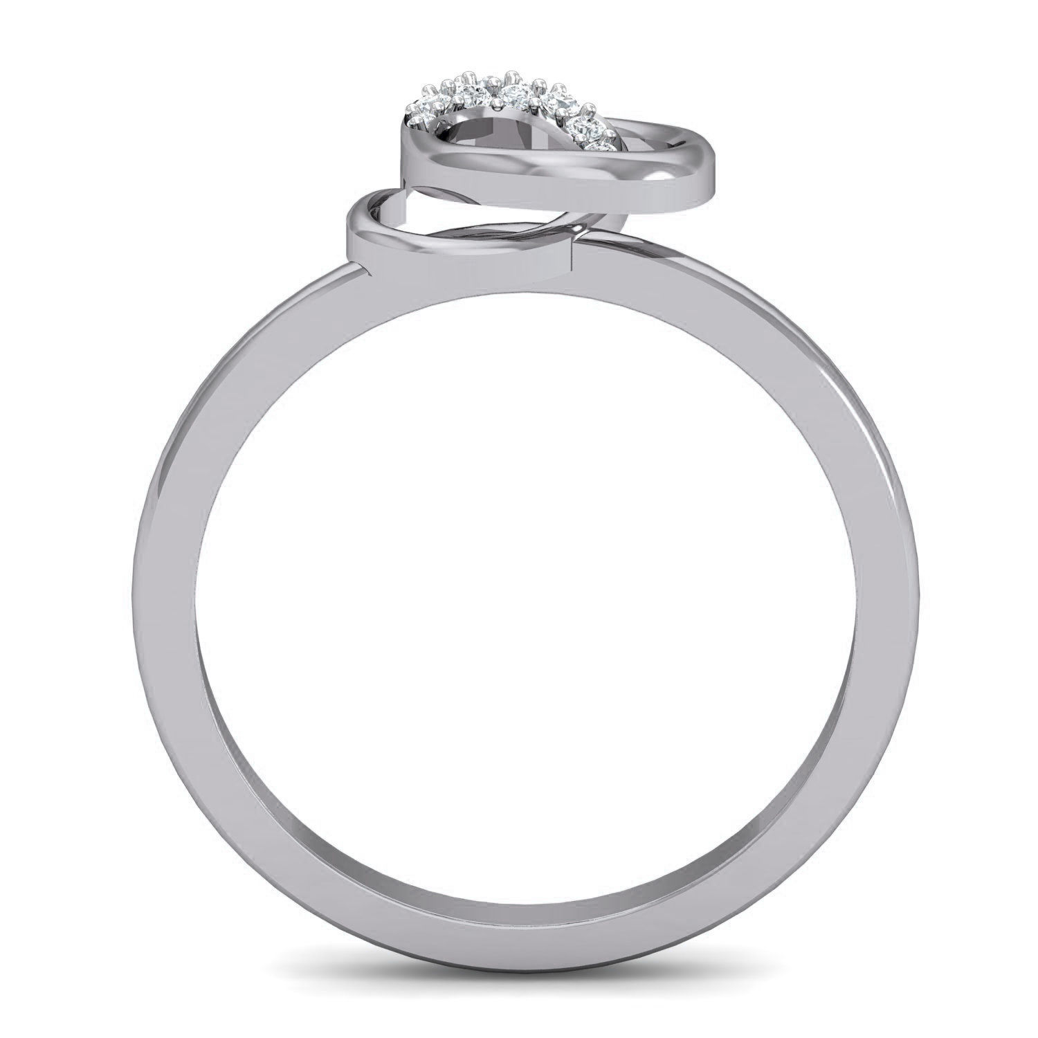 Women Ring Earrings Pendant set 3dm stl 3mf glb render details 3D print model_27